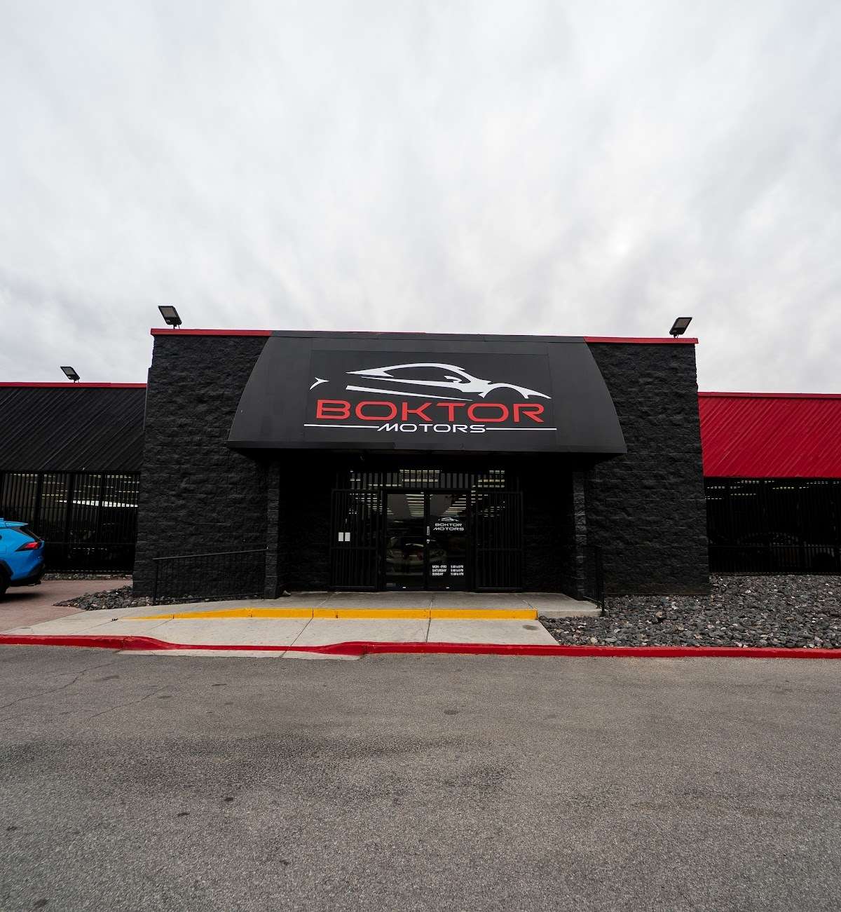 Exterior of Boktor Motors Service Center in Las Vegas